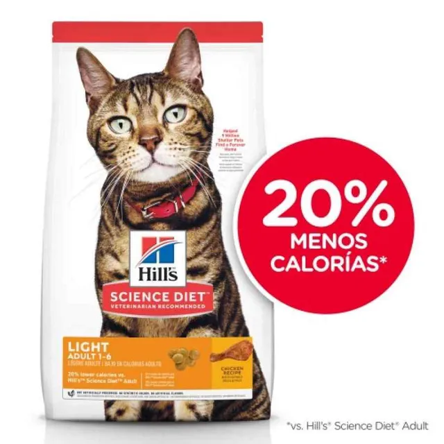 Hills Sd Adult Light Alimento Seco Gato 1.8 Kg