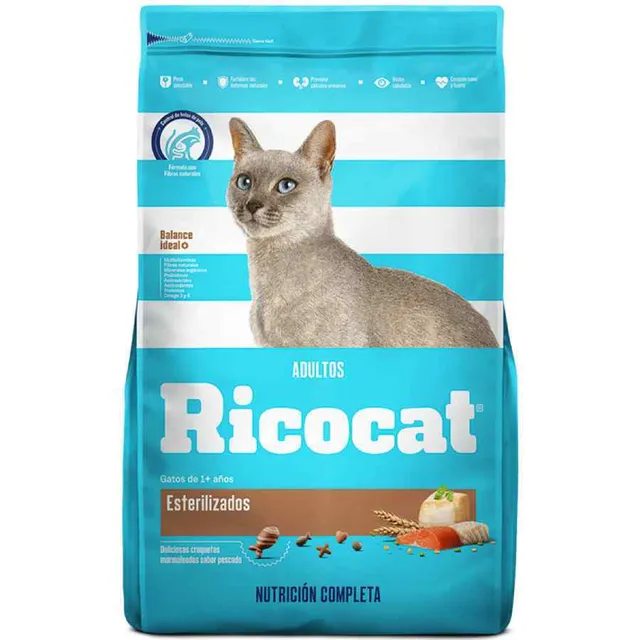Ricocat Adultos Esterilizados Alimento Seco Gato 9 Kg