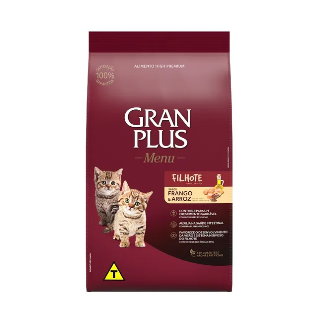 Gran Plus Menu Gatito Pollo Y Arroz 10 Kg