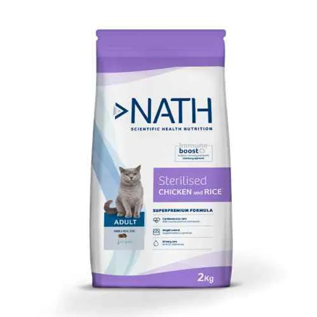 Nath Cat Adult Sterilized Alimento Seco Gato 10 Kg