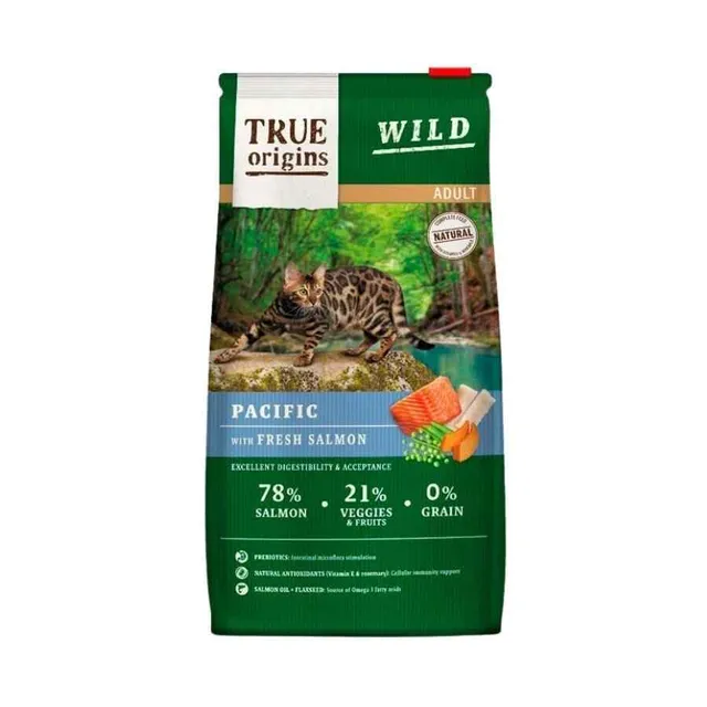 True Origins Wild Cat Adult Pacific Alimento Seco Gato 2 Kg