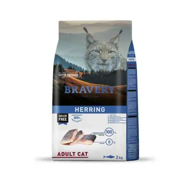 Bravery Herring Adult Cat 2 Kg