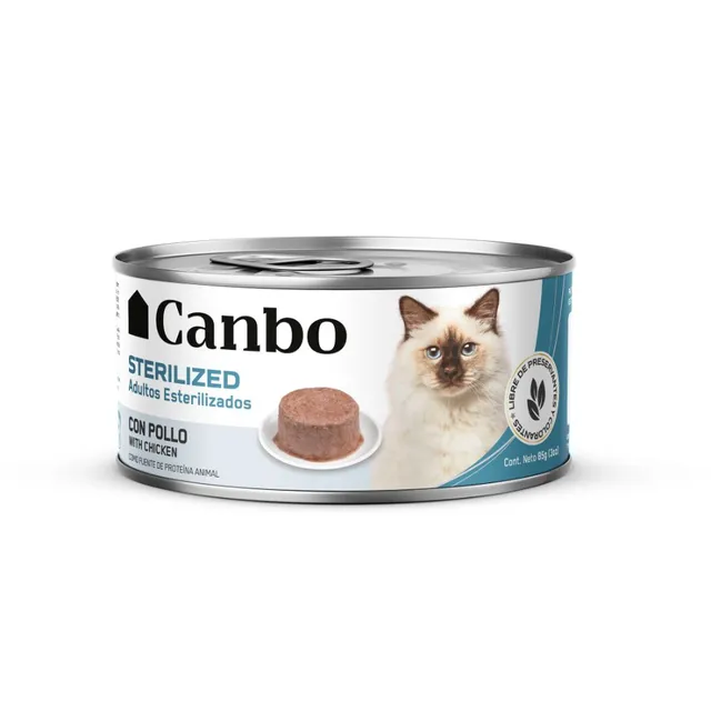 Canbo Cat Pate Esterilizados Adulto Lta 85Gr
