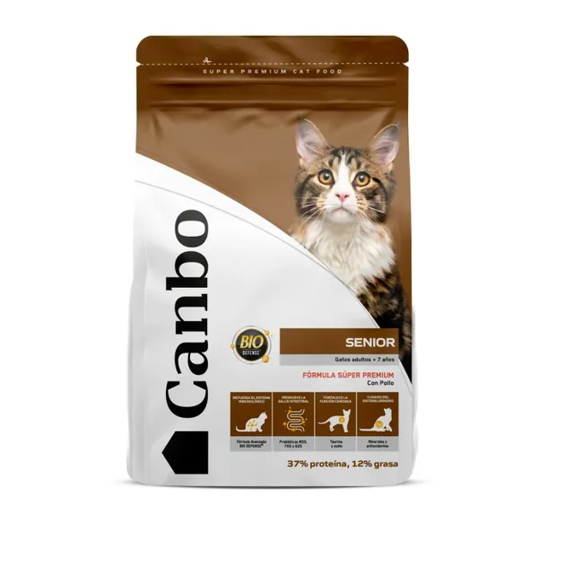 Canbo Cat Pollo Todas Las Razas Senior 1 kg