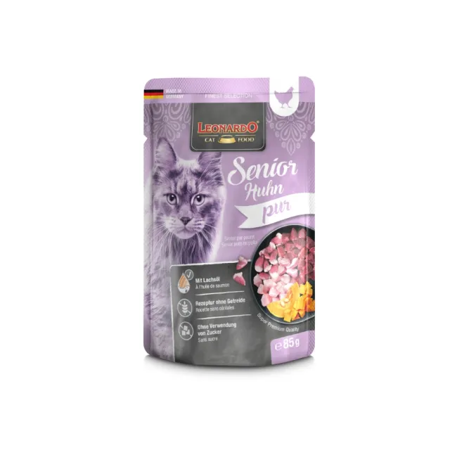 Leonardo Senior Puro Pollo 85Gr