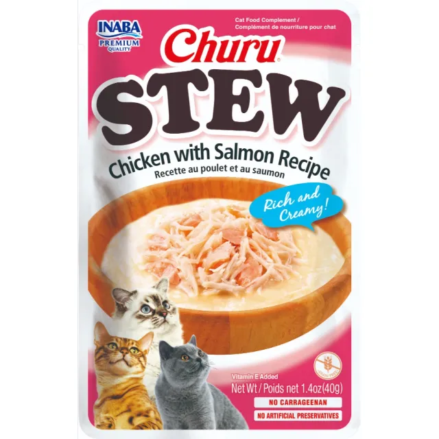 Churu Stew Chicken/Salmon 40 Grs