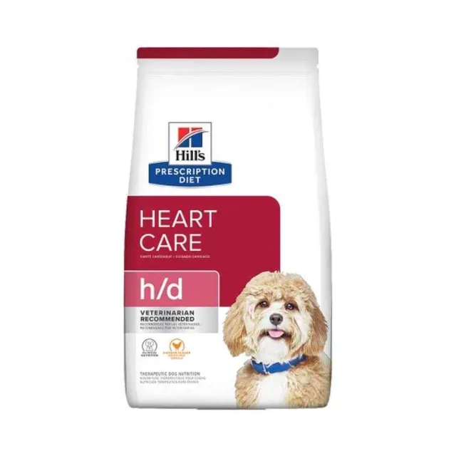 Hills Pd H/D Dry Cuidado Cardiaco Alimento Medicado Perro 8 Kg