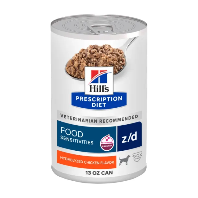 Hills PD z/d Para alergias y cuidado de la piel 369 g
