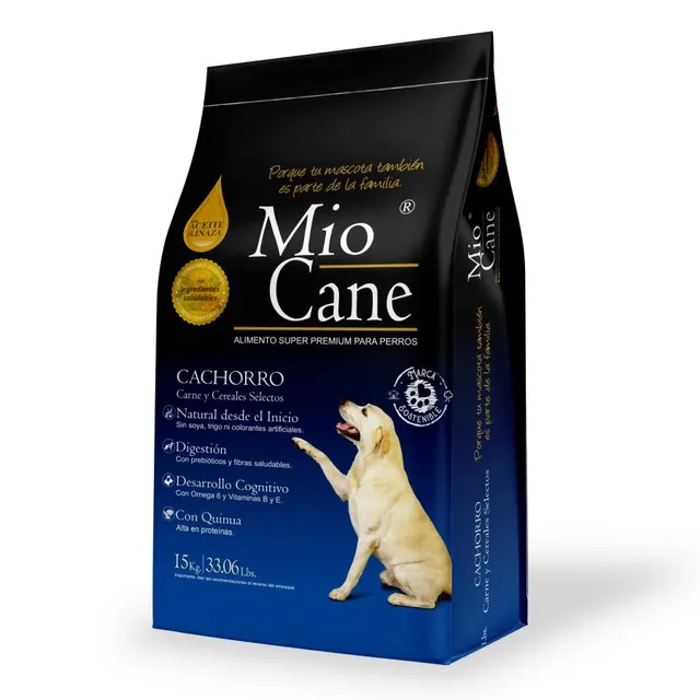 Mio Cane Super Premium Cachorro Alimento Seco Perro 15 Kg