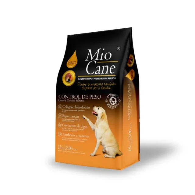 Mio Cane Super Premium Adulto Control De Peso (ex Adulto Light) 15 Kg