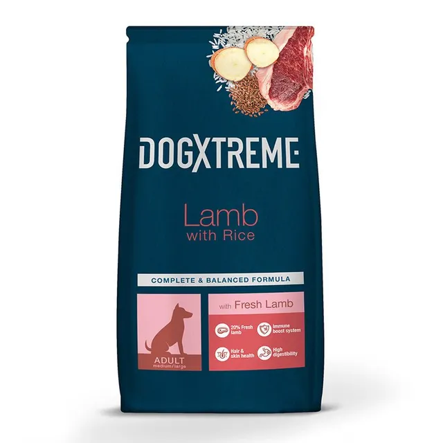 Dogxtreme Adulto Cordero Alimento Seco Perro 12 Kg