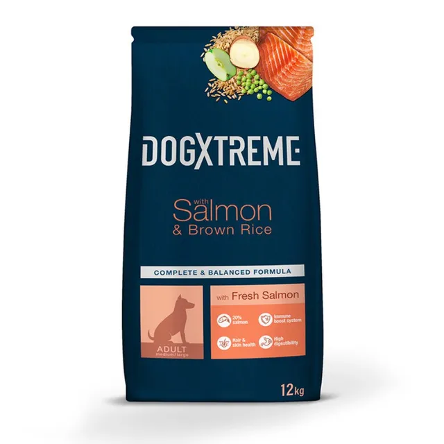 Dogxtreme Adulto Salmón Alimento Seco Perro 12 Kg