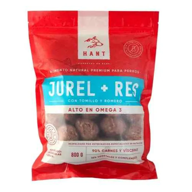 Hant Perro Jurel Y Res 800 g