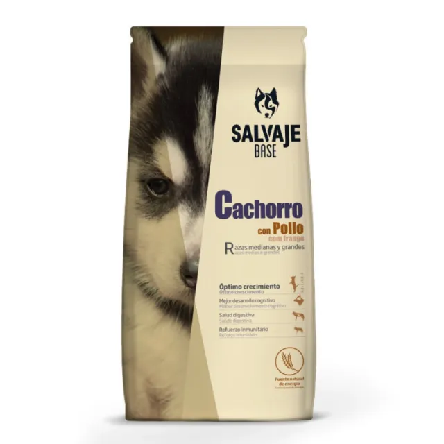 Salvaje Cachorro Con Pollo 15Kg 15 Kg