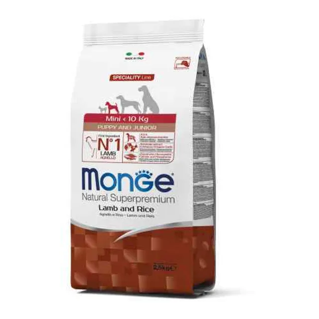 Monge Puppy Mini Cordero y Arroz 2.5 kg