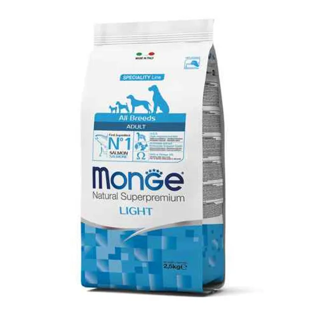 Monge Adult Light Salmon y Arroz 2.5 kg