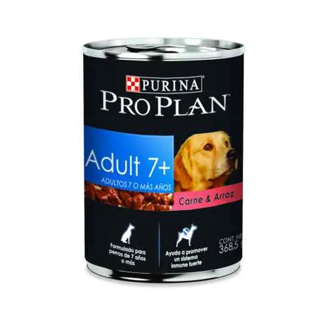 ProPlan Adulto Mayor 7+ Carne Y Arroz 368.5gr