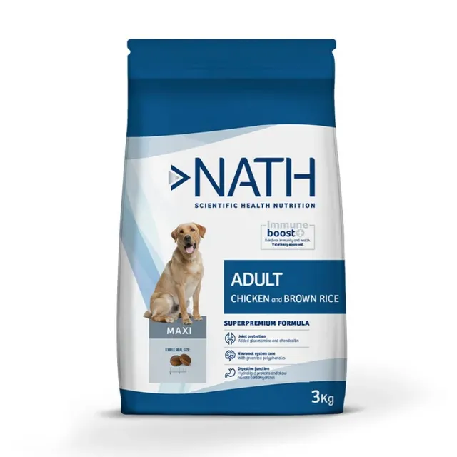 Nath Dog Adult Maxi Alimento Seco Perro 3 Kg