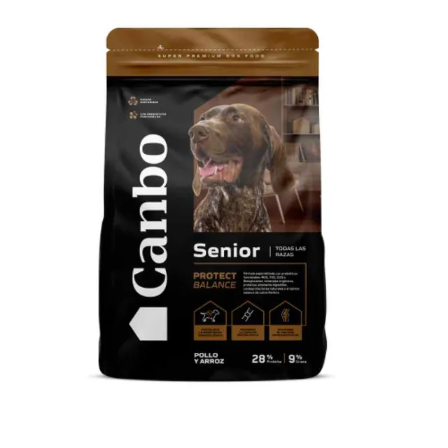Canbo Dog Food Senior Sb Pollo Todas Las Razas Alimento Seco Perro 3 Kg