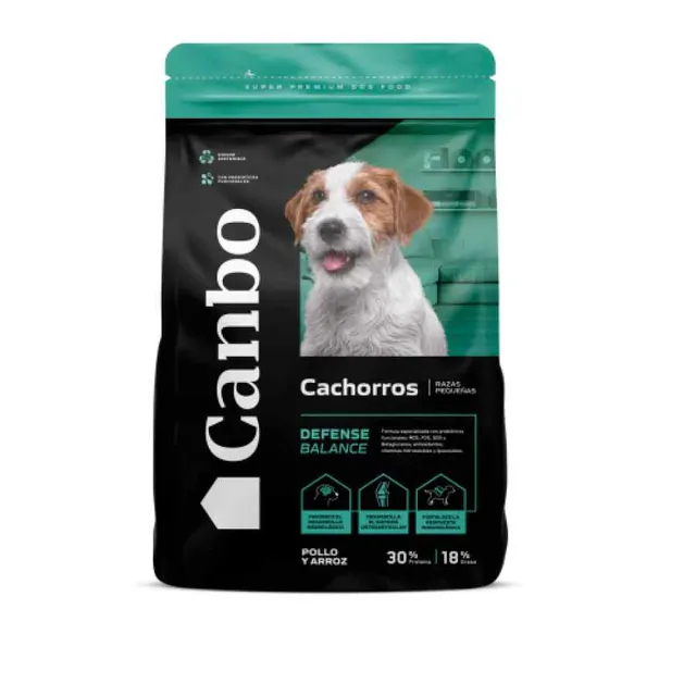 Canbo Dog Food Cachorros Sb Pollo Razas Pequeñas Alimento Seco Perro 1 Kg