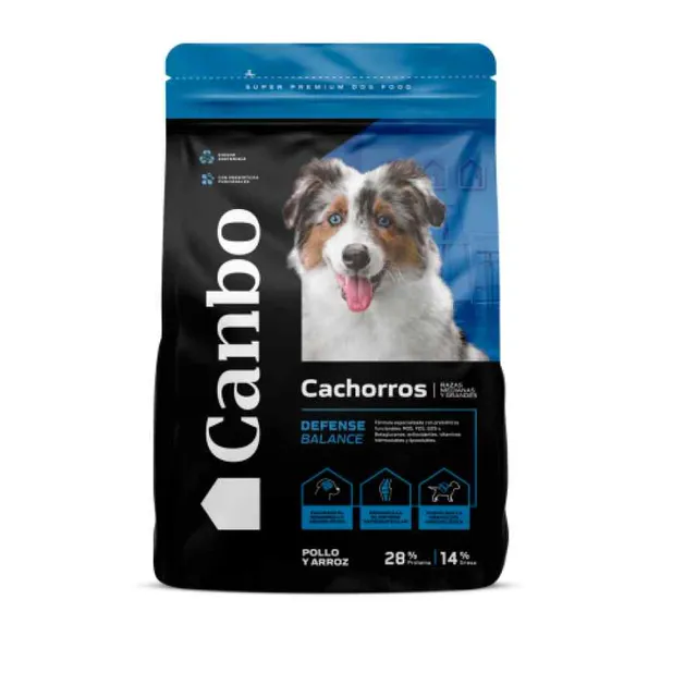 Canbo Dog Food Cachorros Sb Pollo Razas Medianas Y Grandes Alimento Seco Perro 3 Kg