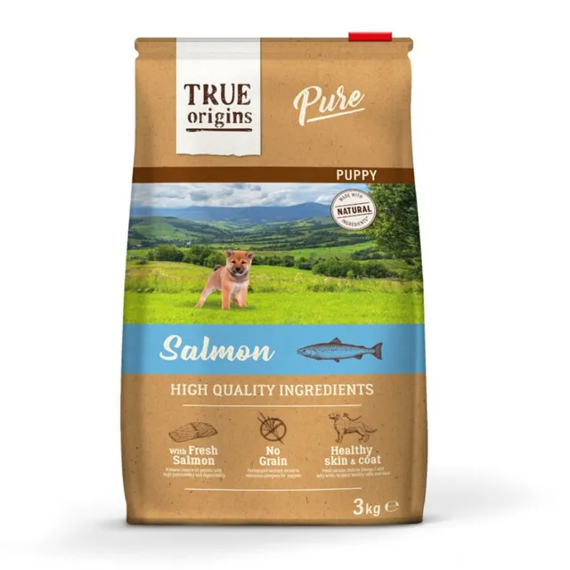 True Origins Pure Dog Puppy Salmon Grain free 3 Kg
