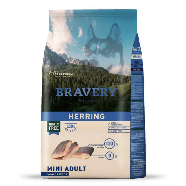 Bravery Herring Mini Adult Small Breeds 2 Kg