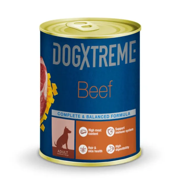 Dogxtreme Adulto Ternera Con Calabaza 400Gr