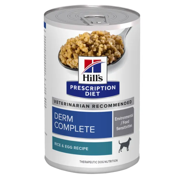 Hill'S Pd Derm Complete Alergias Alimentarias Y Ambientales Alimento Húmedo Para Perro 370Gr