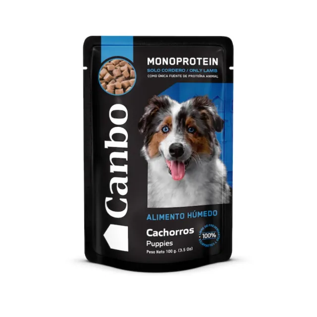 Canbo Perro Cachorro Cordero Pouch 100 g