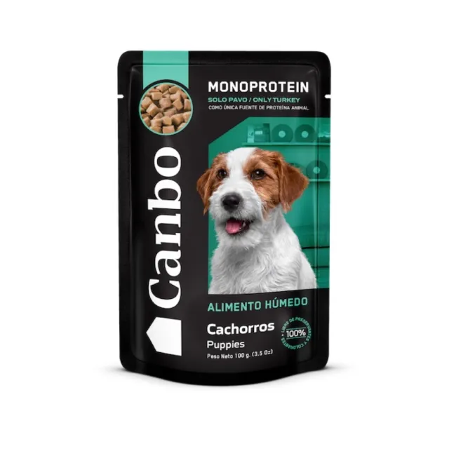Canbo Perro Cachorro Pavo Pouch 100 g