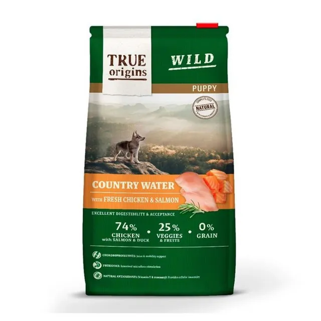 True Origins Wild Dog Country Water Puppy 3 Kg - Fecha corta vencimiento: 01 de Diciembre 2026