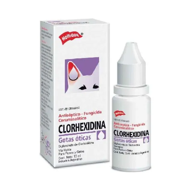 Holliday Clorhexidina Gotas Óticas1 unidad x 15ml