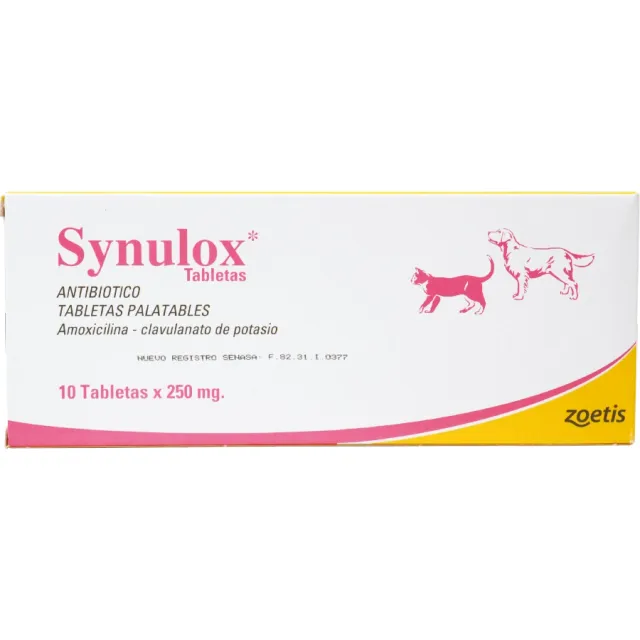 Synulox Antibiotico x 250 mg
