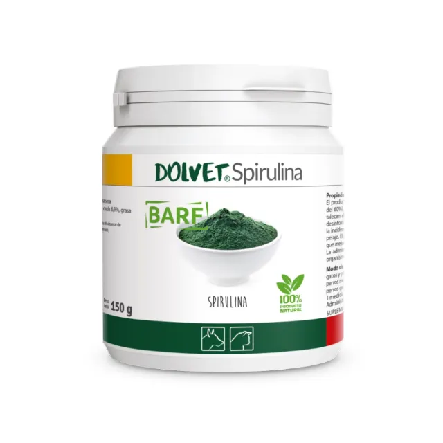 Dolfos Pets Suplemento Perro Y Gato Dolvet Spirulina 150Gr