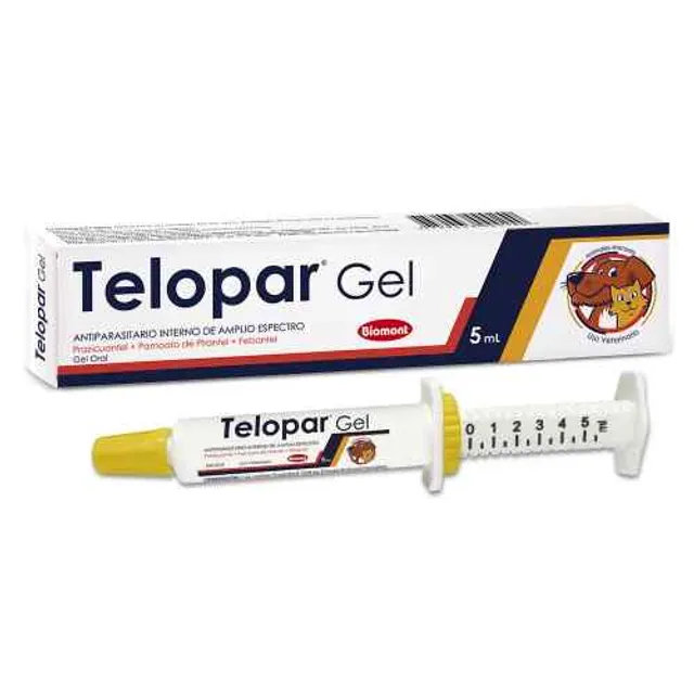 Telopar Gel Oral Jeringa X 5 Ml