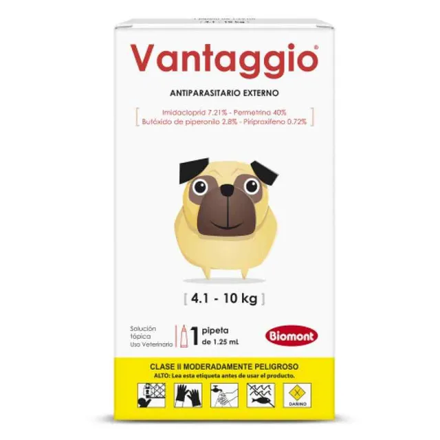 Vantaggio X 1.25 Ml (4.1kg a 10kg)