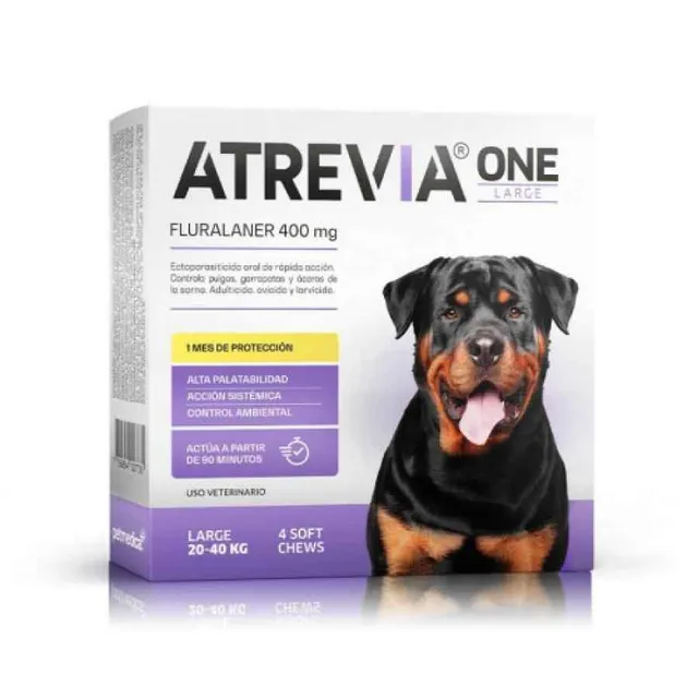 Atrevia One Large X 4 Tab (20 40 Kg)