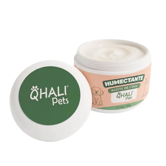Humectante Qhali Pets X 90 Gr. Crema (Aceite De Coco, Almendra Y Aloe Vera)