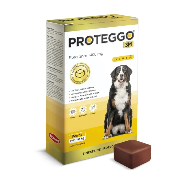 Proteggo 3M 1400 mg (Cja X 1 Tab)