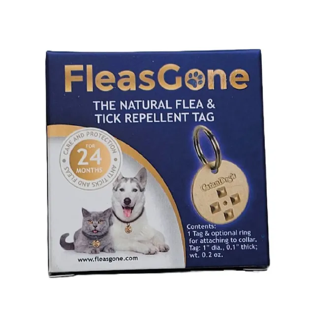 Fleasgone placa 2 años - pulgas y garrapatas