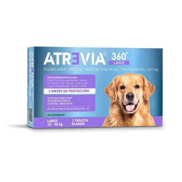 Atrevia 360 Large X 1Tab (20-40 Kg)