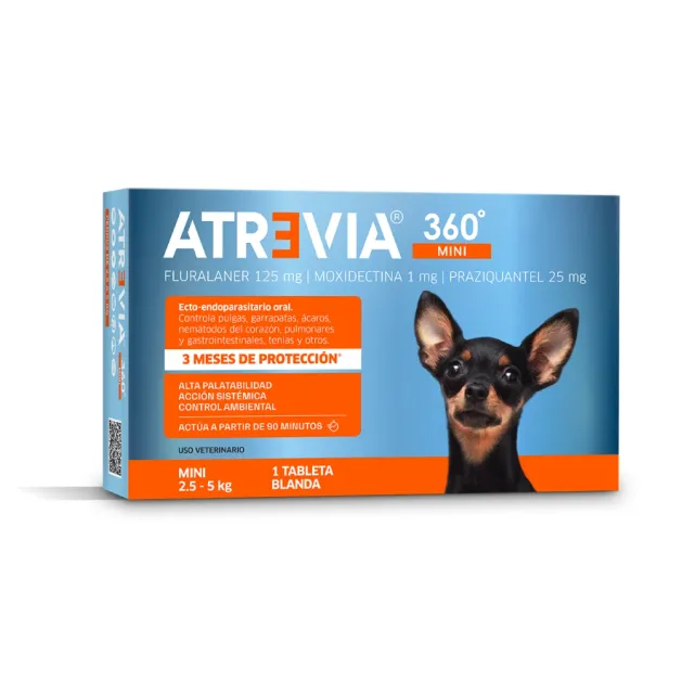 Atrevia 360 Mini X 1Tab (2.5-5 Kg)