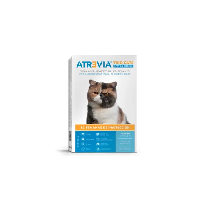 Atrevia Trio Cats Spot On Medium (2.9-6.25 Kg) X 1 Pip