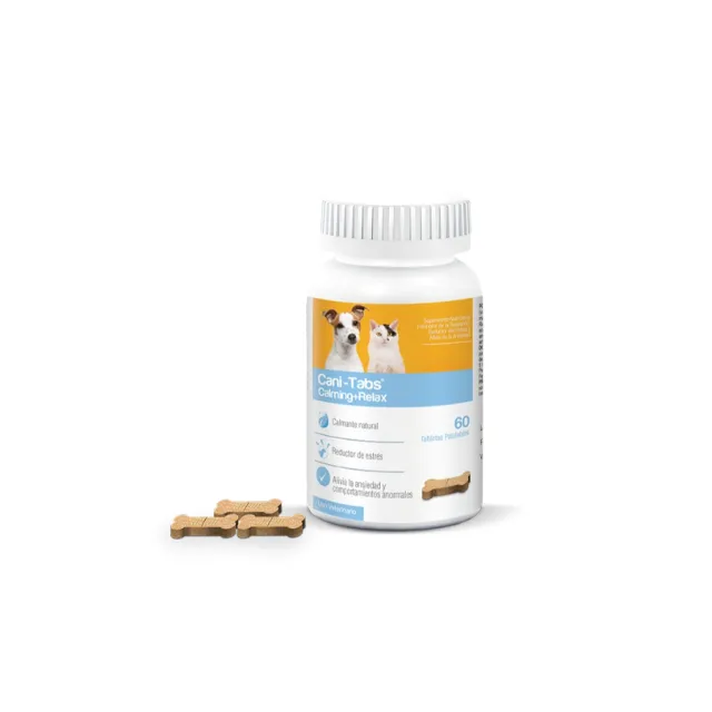Cani-Tabs Calmante+Relajante (60 Tabletas)