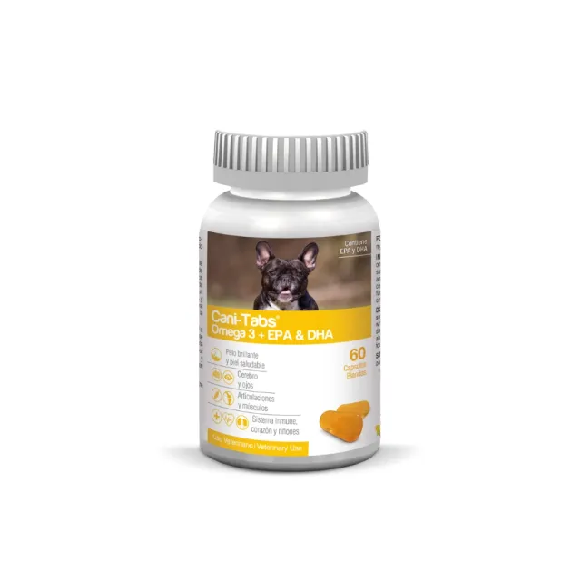 Cani-Tabs Omega 3+Epa & Dha (60 Tabletas)