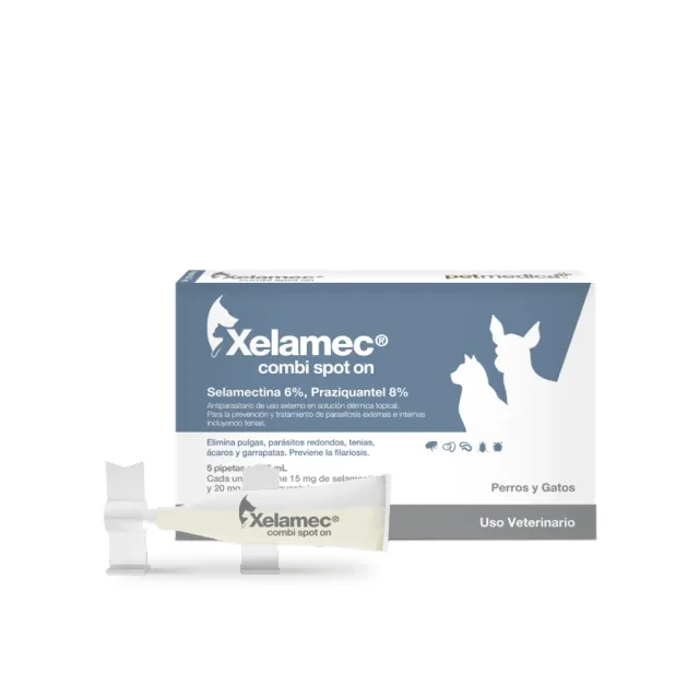 Xelamec Combi Spot On Pipeta X 0.25 Ml (Hasta 2.5Kg)