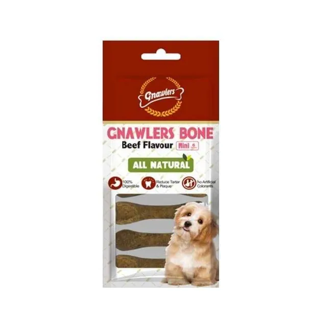 Gnawlers Bone Mini Sabor a carne