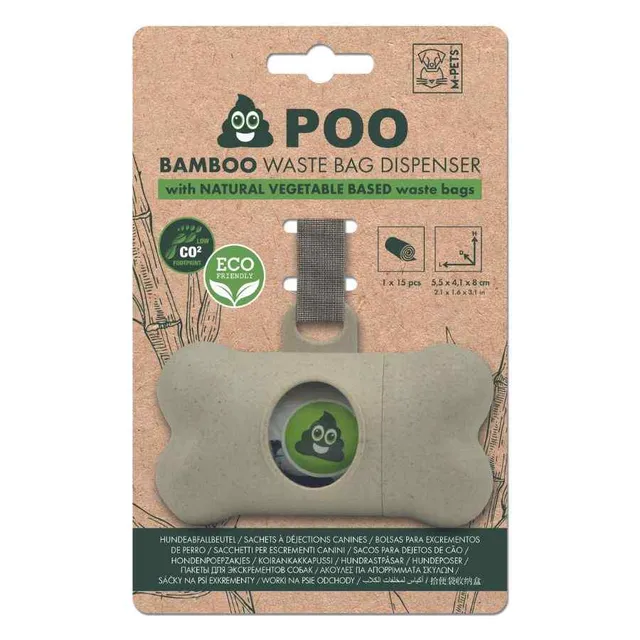 Dispensador de bolsas Poo Wasted Bamboo