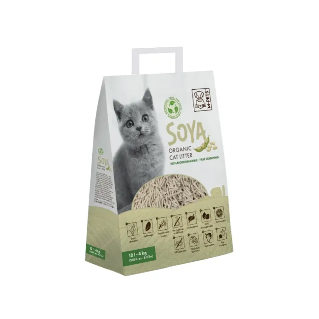Mpets Arena Organica De Soya Natural 4 Kg